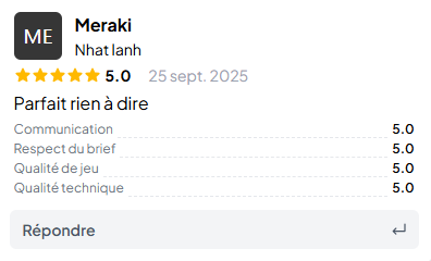 Avis Meraki 5/5